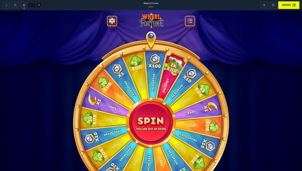 Rabona casino Wheel of Fortune