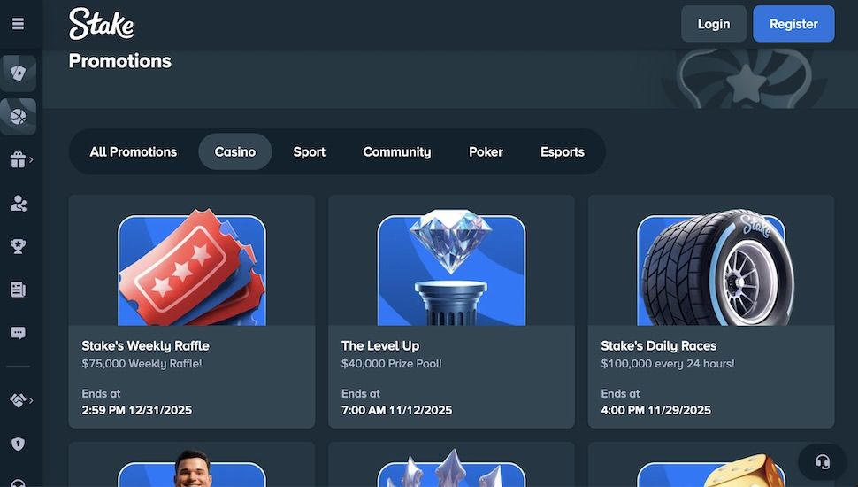 Stake Casino Bonuses