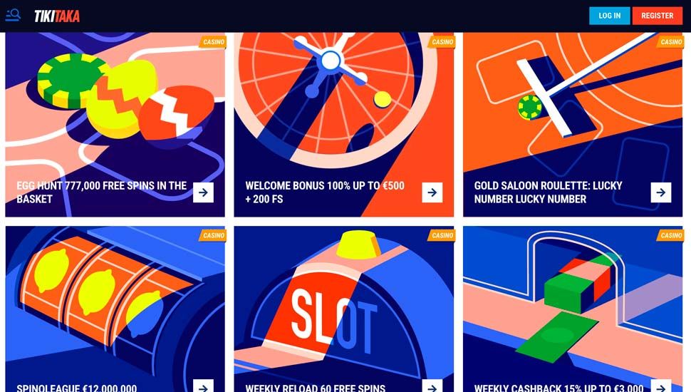 Tikitaka Casino Bonuses