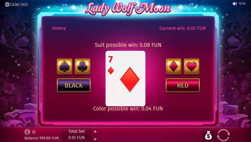 Lady Wolf Moon slot bonus