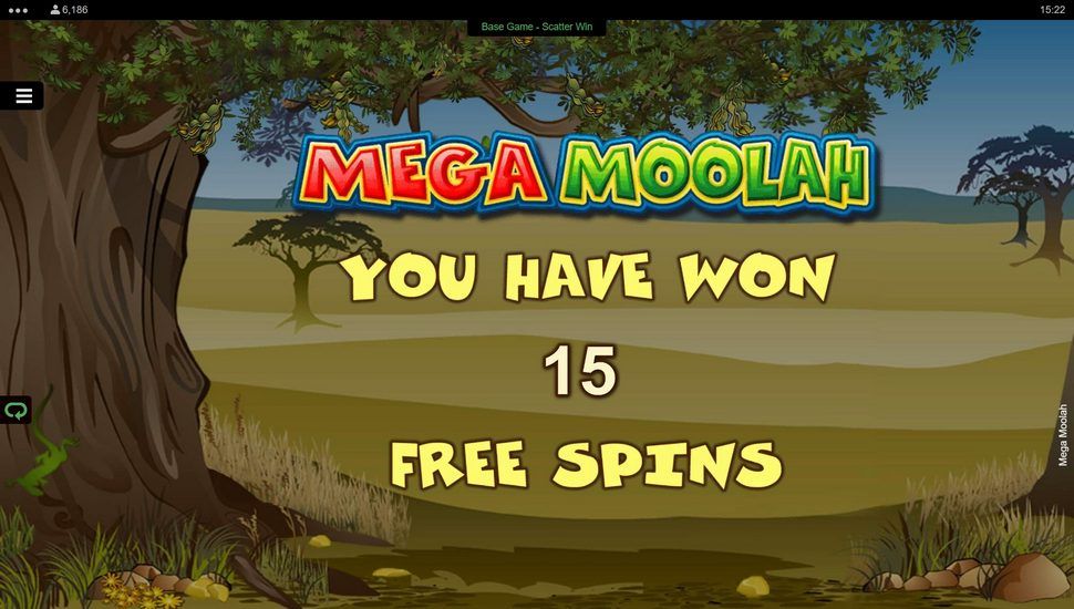 Mega Moolah slot free spins