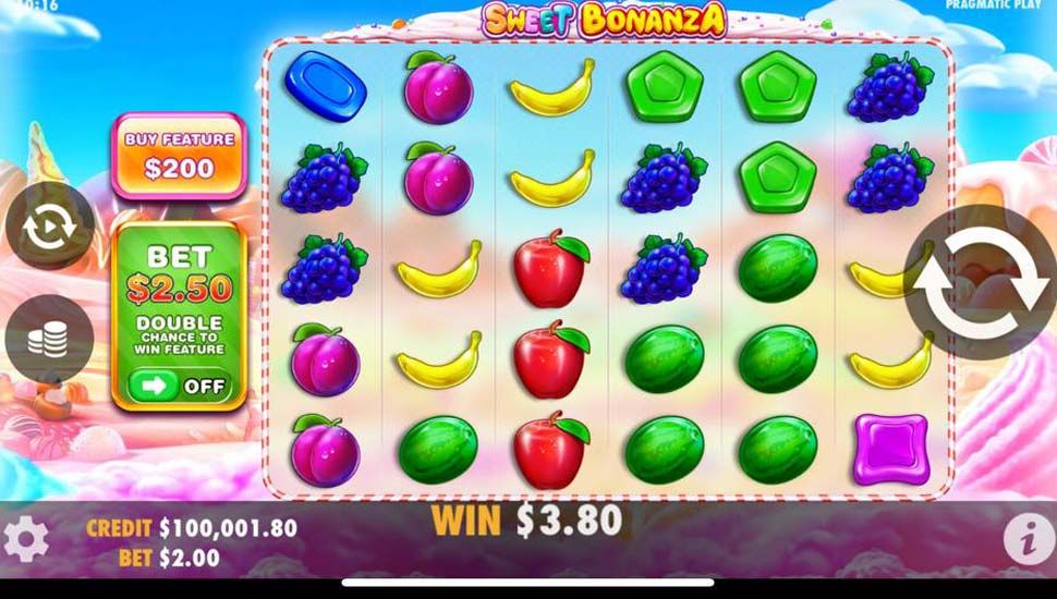 Sweet Bonanza slot mobile