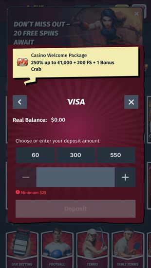 how to make deposit 2