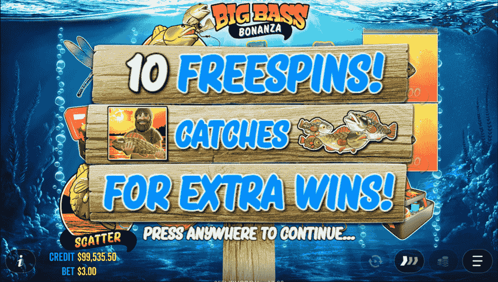 Big Bass Bonanza Bonus
