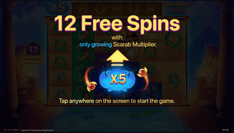 Free Spins Legend of Cleopatra